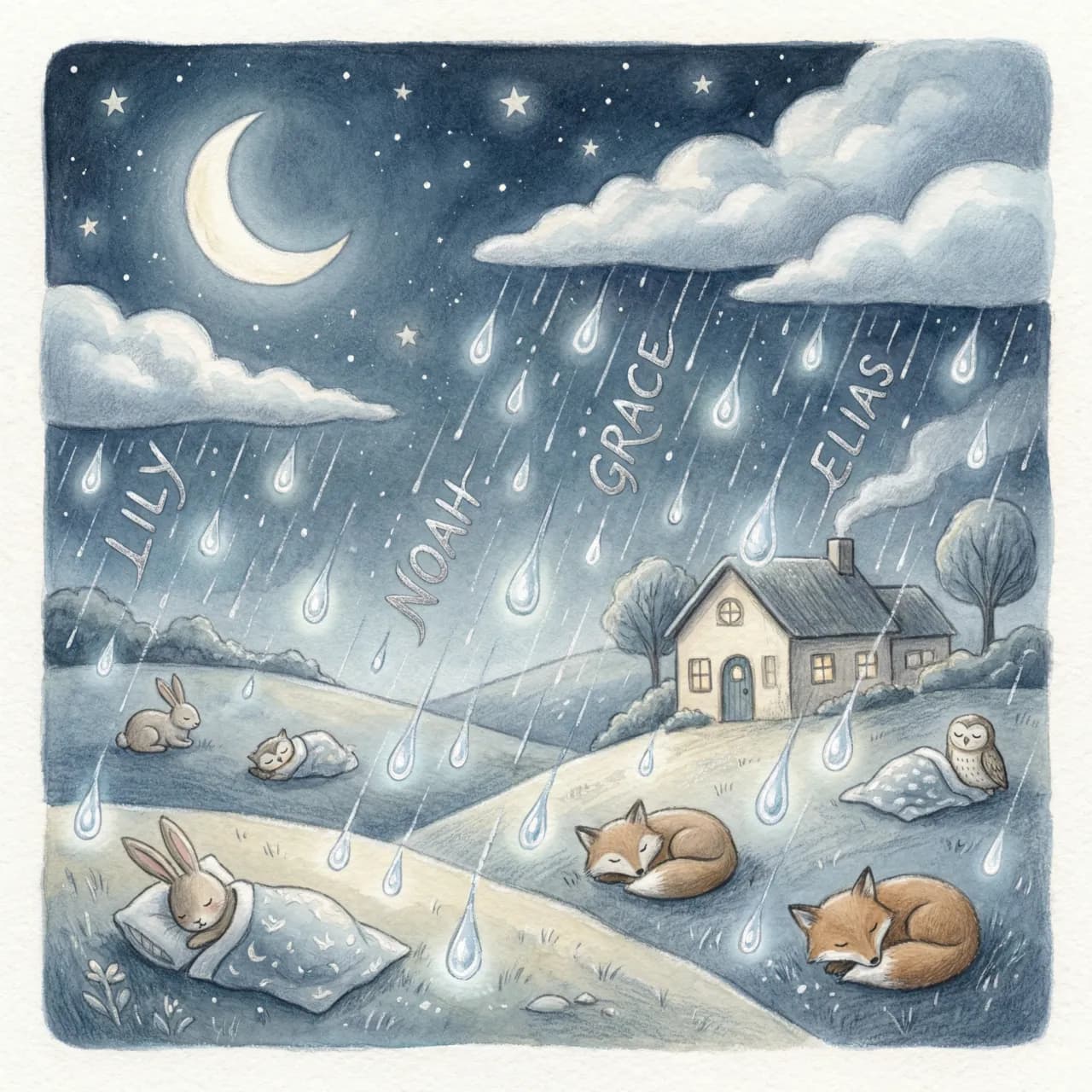 The Rain That Remembered Your Name